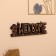 Key of "WelCOME" MDF 31x9.5x3.5 cm
