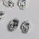 Decor for creativity Metal "Skull with Flower" silver 2.1x1.2x0.4 cm