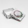 A set of boxes 3 in 1 "New Year's Wreath", 19 x 19 x 7.5 - 14 x 14 x 4 cm