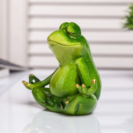Souvenir Polystone Lak "Frog Yog" MIX 15x12.5x5.5 cm-3