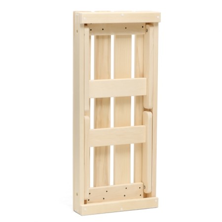 Wooden -folding stitching shop, 100 x 44 x 43 cm, for a bath and cottage, load up to 200 kg-4