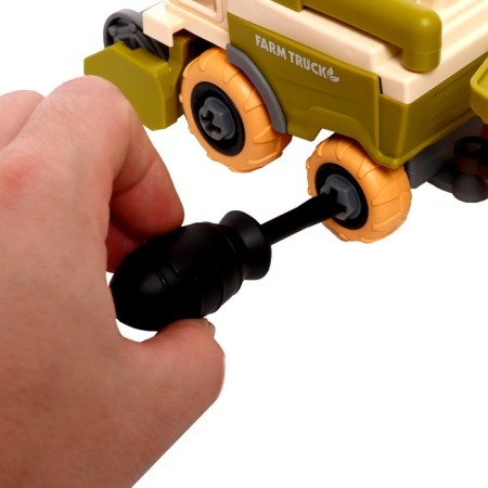 The designer of the screw "Combine with a trailer", with a screwdriver-4