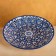 Largan Rishtan ceramics "Flowers", 32 cm, blue