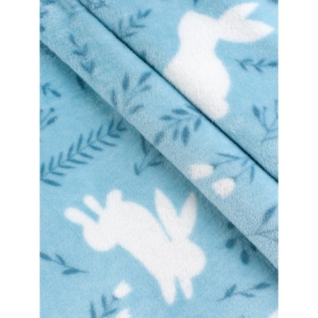 Water Bunny Glane, size 150x200 cm, rabbits, blue-9