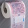 Souvenir toilet paper "500 euros", mega, 12x13 cm