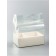 Box with PVC for flowers and desserts 26 x 18 x 30 cm, white