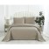 A set with a blanket "Roxalan", size 160x220 cm, 50x70 cm, color of coffee