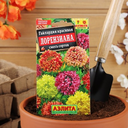 Gaylardia flowers "Lorenziana", a mixture of colors, 0.3 g-5