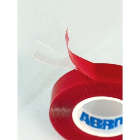 Bilateral tape ABRO TG-010-0.5-2.5-RA, on an acrylic basis, transparent, 10 mm x 2.5 m-2