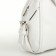 Women's bag with lightning, white color