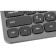 Keyboard + mouse oller 300M Claw: Gray Mouse: Gray/Black USB Wireless Slim (1488402)