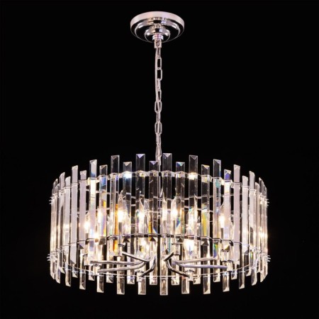 Suspendor Lamp Citilux "Ingvar" CL334181, 59x59x110 cm, 8x60W, E14, color gray