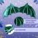 Carnival set "Winter Dragon", green color: wings, skirt and rim