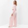 Female set (longshit, trousers) minku: Home Collection Pink color, pr 42