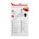 Muxer Moulinex HM3101B1, manual, 300 W, 5 speeds, 2 nozzles, white