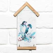 The key of the wall “birds”, 12 x 22.2 cm.