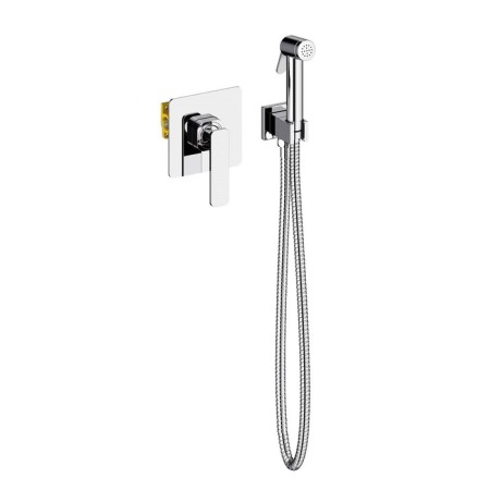 Timo Torne 4389/00sm bideter built with hygienic shower, chrome-1