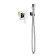 Timo Torne 4389/00sm bideter built with hygienic shower, chrome