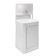 Washbuilder "Termix", with AVN, plastic washing, 1250 W, 17 l, color white silver