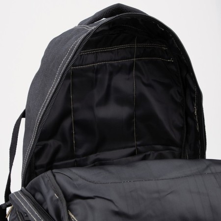 Tourist backpack, 60 l, lightning department, external pocket, black color-5