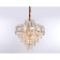 Crystal chandelier with Ambrella Light, Traditional, Tr5233, E27, Color Gold