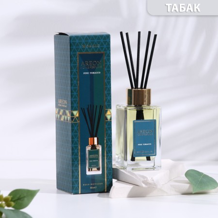 The aromatic diffuser for the home areon Sticks Premium Mosaik, 85 ml, "Fine Tabacco"