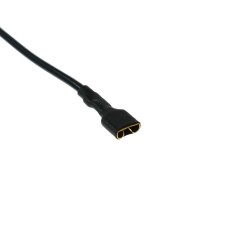 Flat connector with a cambric 8 mm, wire 10 cm, packing 100 pcs