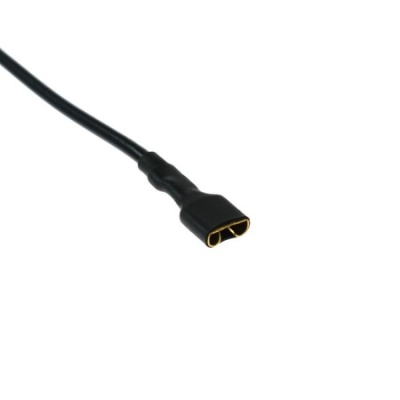Flat connector with a cambric 8 mm, wire 10 cm, packing 100 pcs