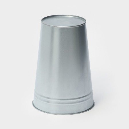Vazon galvanized without handles, 7 l, h = 29 cm, GOST-3