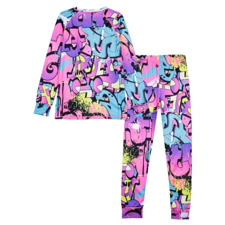 Thermal complex for girls: trousers, sweatshirt, height 164 cm-6
