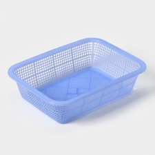 Storage basket, plastic, color mix