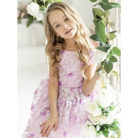 Dress "Alina", height 98 cm, pink color-2