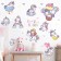 Sticker plastic interior color "cute unicorns" 60x90 cm
