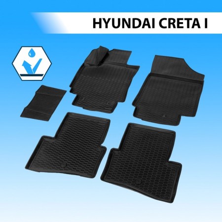 Rival salon rugs, Hyundai Creta 2016-2021, 12310001