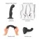 Fallomitator Strap-on-Me Dildo Plug P&G Black XXL, 20 cm