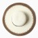 Women's hat minku, col. brown, river 58