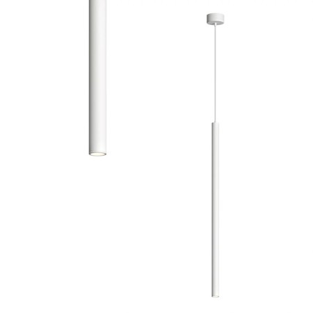 DK4303-WH suspended lamp with built-in LED Glingor, IP20, 5W, 3000K, White, aluminum