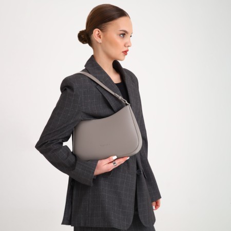 Female bag Textura, average size, color gray-7