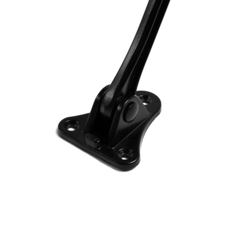 Door locomard lock, "goat leg", black color-9