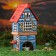 Aroma lace house "Cafe", 20 cm, handmade, mix