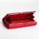 Women's wallet on magnet, red color