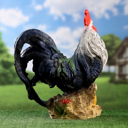 Garden figure "Andaluzsky Rooster" 37x41cm-2