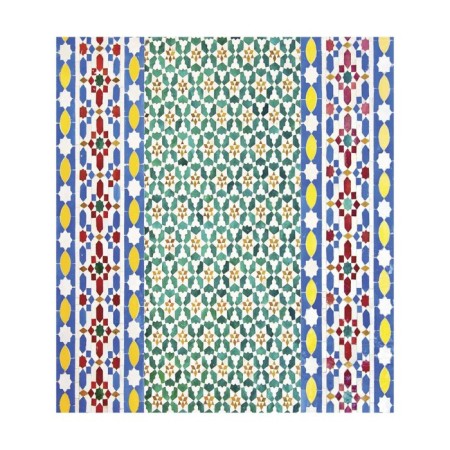 A set of napkins for setting the Tsvetno Ornament table, rectangular, size 32x46 cm, 4 pcs-2