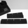 Catch for watches, bracelets, 12 seats, 35 × 24 × 5 cm, black color