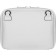 Cross-Bodi bag with Mumi zipper, external pocket, white color