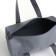 Sports bag with lightning, long belt, gray color