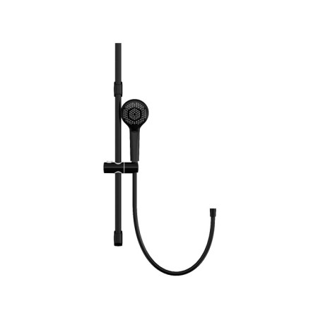 Shower headset Cersanit Neno A63696 Strail, watering can 3 modes, hose 200 mm, black-4