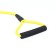 Round "Tone" leash, with a soft handle made of paralon, 120 x 0.8 cm, yellow
