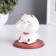 Plastic pendulum from the solar battery "Cat Mani-Neko, well-fed with cheeks" 10x10x10.3 cm