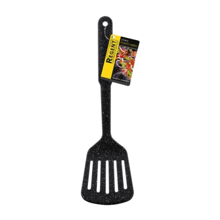 Shovel Regent Inox Punto Nero, Culinary, with slots, 32x9 cm-2